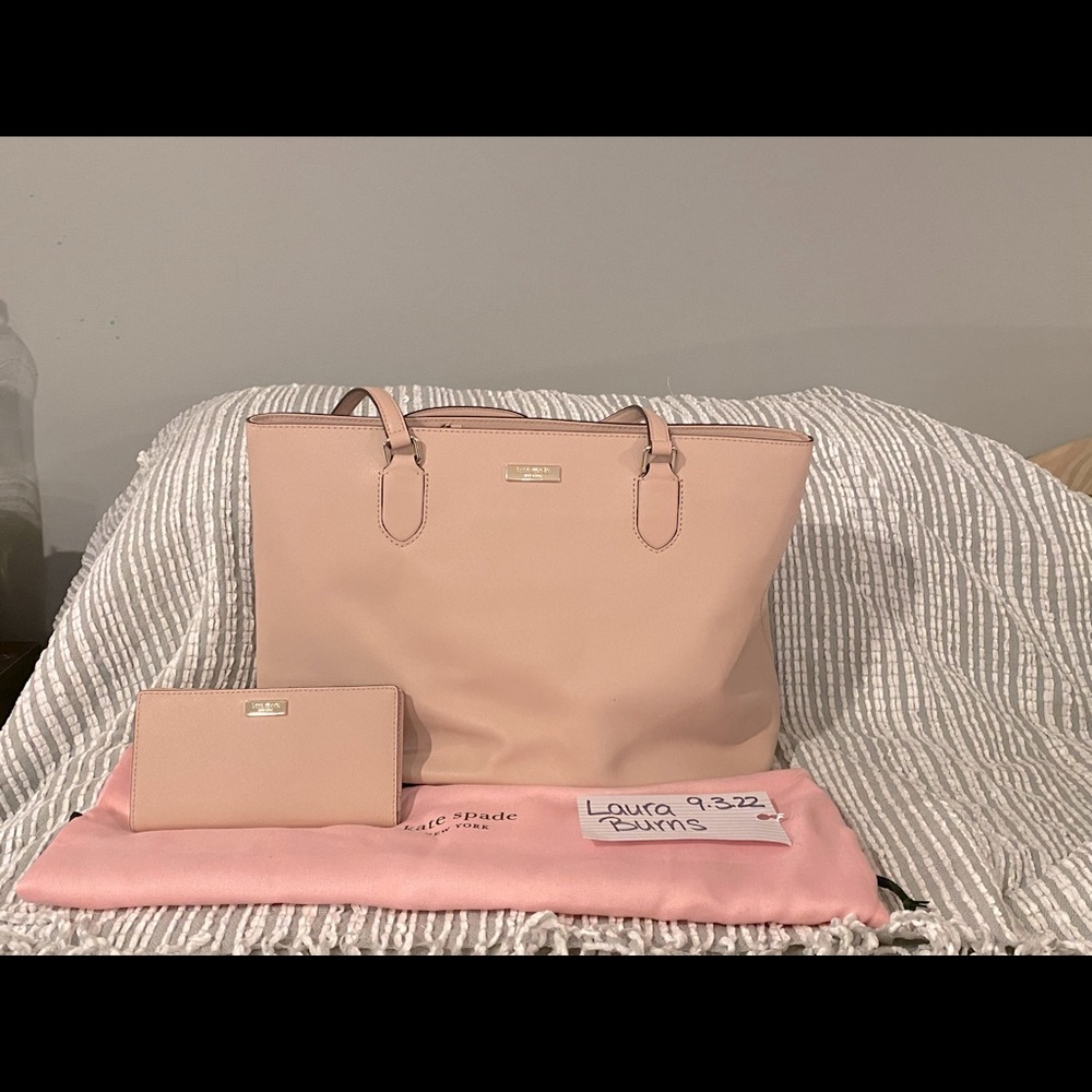 Kate Spade Laptop Tote with Wallet